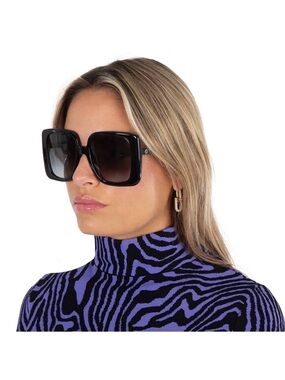 Gucci Oversized Square Black Gradient Sunglasses for Women